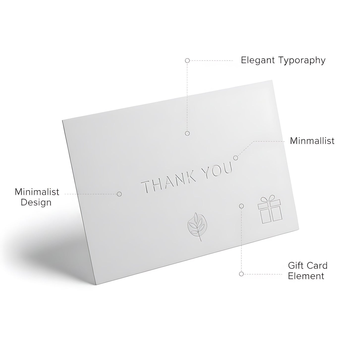 Thank You Gift Card Appreciation Voucher