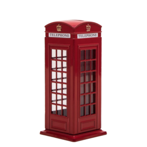 Red Telephone Box Ornament – British Telephone Box Decorative Model